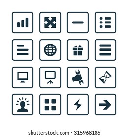 webdesign icons universal set for web and mobile
