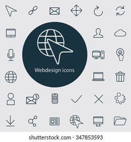 webdesign Icons Vector set