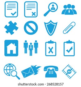 Webdesign set isolated on a white. Vector Illustration