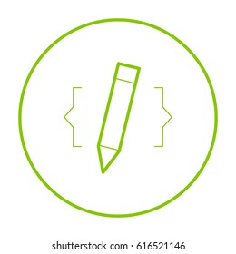 web-design website drawing line vector icon