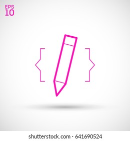 web-design website drawing line vector icon