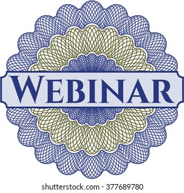 Webinar abstract linear rosette