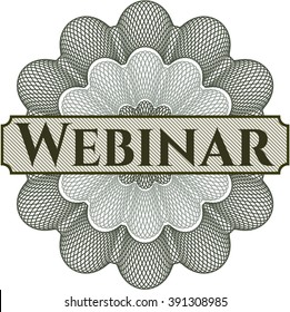 Webinar abstract rosette