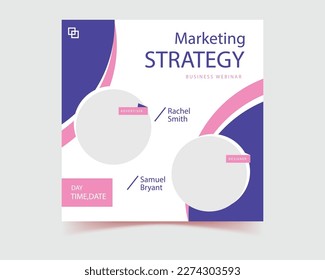 webinar business conference design vector, unic cover vector, Roll up vector,social media tamplate, digital marketing vector design, college admission vector