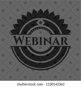 Webinar dark badge