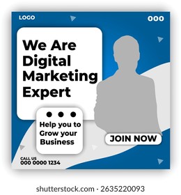 webinar flyer square social media post banner collection, editable flyer layout template, marketing post layout templat, webinar announcement post template,