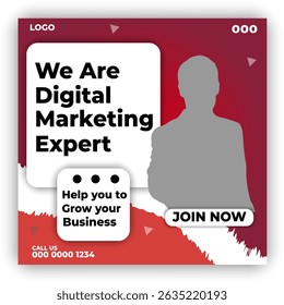 webinar flyer square social media post banner collection, editable flyer layout template, marketing post layout templat, webinar announcement post template,
