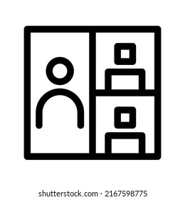 webinar icon or logo isolated sign symbol vector illustration - high quality black style vector icons
