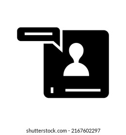 icono de webinar o logotipo símbolo de signo aislado ilustración vectorial - iconos vectoriales de estilo negro de alta calidad
