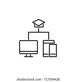 webinar icon on white background