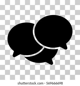 Webinar icon. Vector illustration style is flat iconic symbol, black color, transparent background. Designed for web and software interfaces.