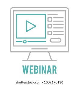 Webinar outline icon