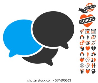 Webinar pictograph with bonus passion images. Vector illustration style is flat iconic elements for web design, app user interfaces.