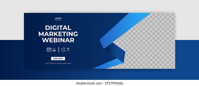 Webinar Social Media Cover Banner Template Web Post