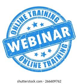 Webinar stamp