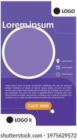 webinar template for posting by email. online marketing banner