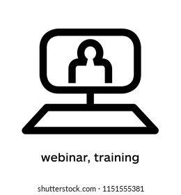 Webinar training simple corporate icon 2