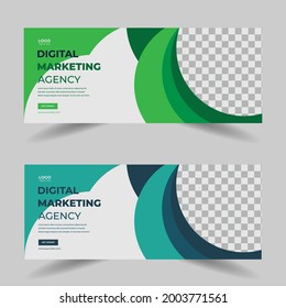Webinar web banner template banner design.