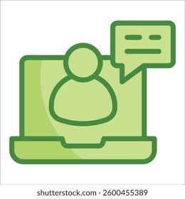 Webinars Icon Element For Design