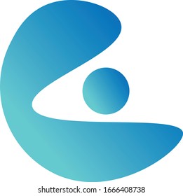 Logotipo de WebNet, se puede utilizar como icono o logotipo. en tu sitio web, aplicación android, gráfico, este es un hermoso logo del navegador.