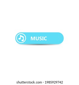 webpage buttons rounded horizontal shapes