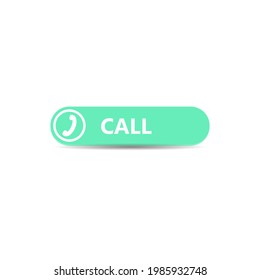 webpage buttons rounded horizontal shapes