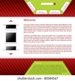 Webpage design for your blog site