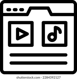 webpage files Vector illustration on a transparent background.Premium quality symbols.Thin line vector icon for concept and graphic design.