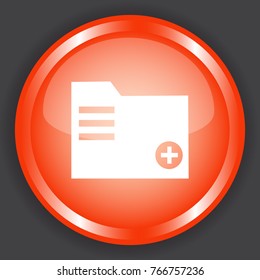 webpage icon 3d, for Internet icon and application icon. Vector eps 10.