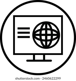 Webpage icon design eps 10.