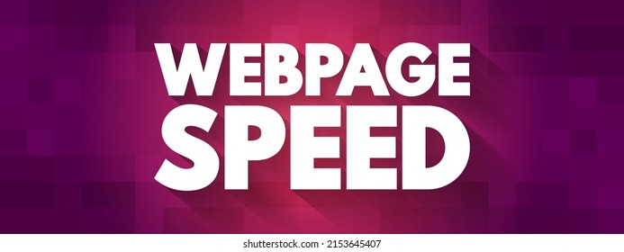 Webseite Schnelligkeit, Zitat zum Konzept, Hintergrund