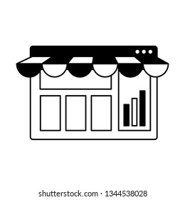 webpage template with ecommerce tent