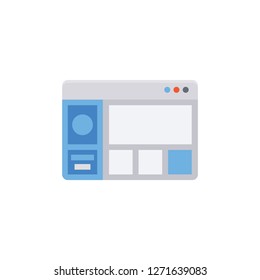 Webpage Vector Icon