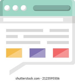 página web Ilustración vectorial sobre un fondo transparente.Símbolos de calidad superior.Icono plano de línea vectorial para el diseño de concepto y gráfico.

