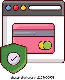 ilustración del vector de página web en un fondo transparente. Símbolos de calidad superior. Iconos planos de línea vectorial para el diseño de conceptos y gráficos. 