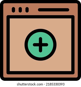 webpage  Vector illustration on a transparent background.Premium quality symmbols.Stroke vector icons for concept and graphic design.
