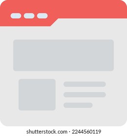 ilustración del vector de página web en un fondo transparente. Símbolos de calidad superior. Iconos vectoriales de color de línea para el concepto y el diseño gráfico. 
