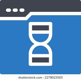 webpage Vector illustration on a transparent background. Premium quality symmbols. Glyphs vector icons for concept and graphic design.