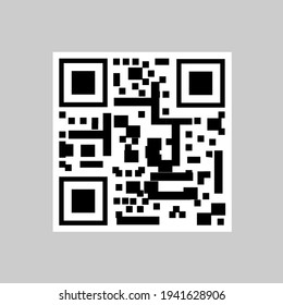 WebScan QR code to smartphone with app for payment everything. 