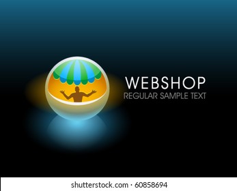 Webshop 3D Symbol
