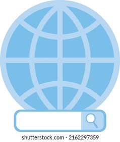 Website adress search internet connection network