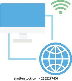 Red de conexión a Internet de búsqueda de direcciones web