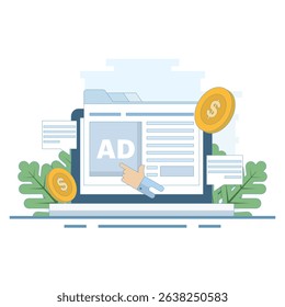 Website advertising, Cost per click. Advertising on the internet, clicking ads, pay per click for websites. Pay per click or cost per click websites make money online. PPC advertising strategies.