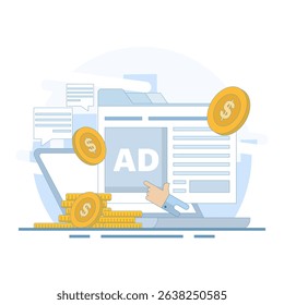 Website advertising, Cost per click. Advertising on the internet, clicking ads, pay per click for websites. Pay per click or cost per click websites make money online. PPC advertising strategies.