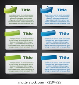 Elementos publicitários do site com marcas