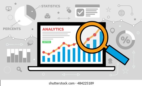 Website Analytics Illustration