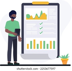 Website Analytics Speed Test mit Charts