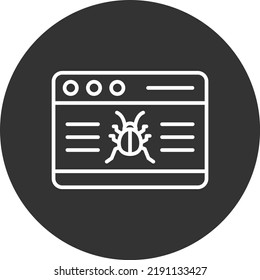 Icono de detalle perfecto del sitio web Attack Pixel