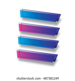 website background elements - vector 