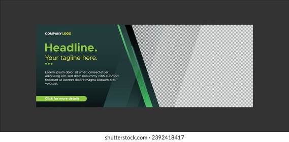 Website banner and digital advertisement.